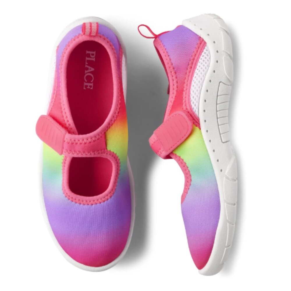 The Children’s Place Girls Water Shoes Multicolor Rainbow Beach – Size‎ 11-12